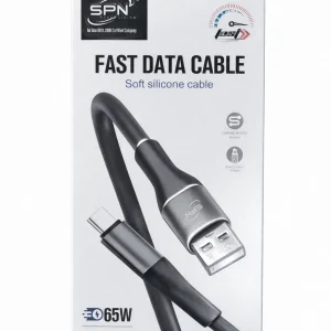 Data Cable Spn Fast Charging Ty-c 65w Silicon
