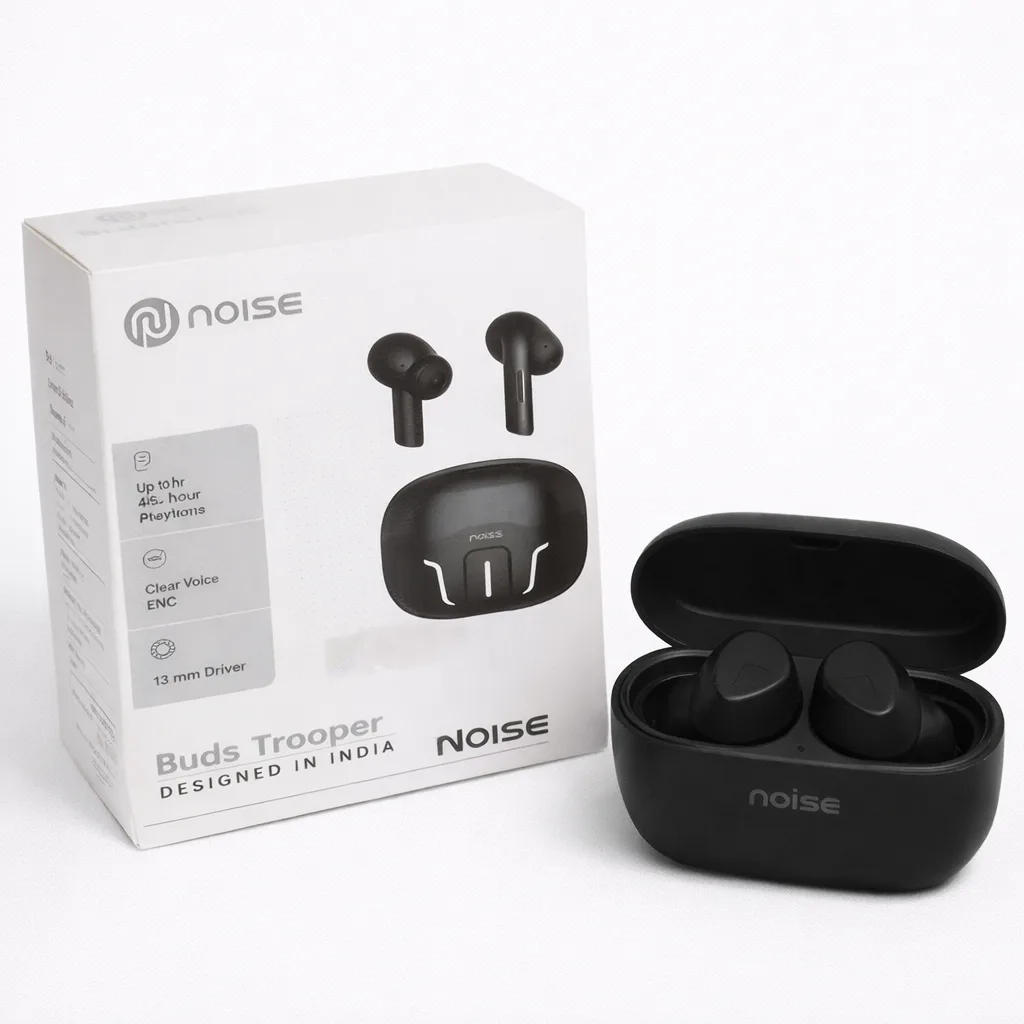 Earbuds Noise Buds Trooper 45 Hour Play Time