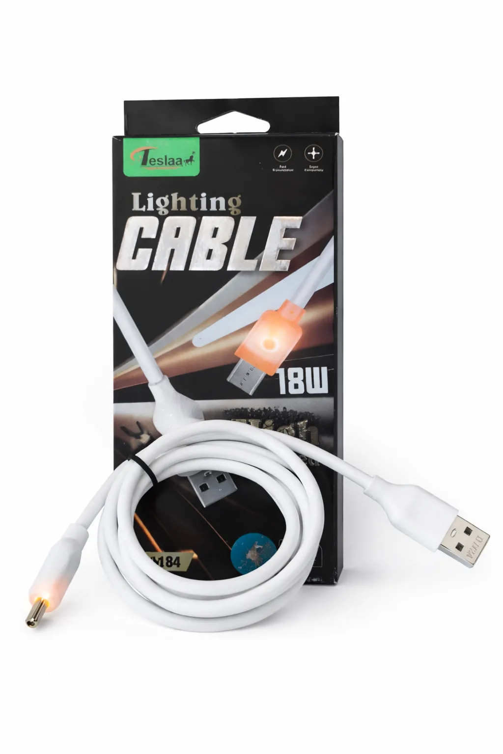 Data Cable Teslaa Lighting Cable 18w