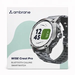 Ambrane Wise Crest Pro – Bluetooth Calling Smartwatch