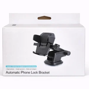 Automatic Phone Lock Bracket – Universal Car Phone Holder