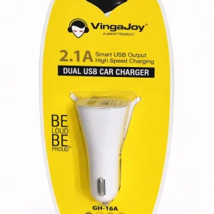 Car Charger-VingaJoy 2.1A Dual USB Car Charger – GH-16A